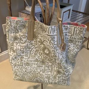 Lilly Pulitzer reversible Tote Bag